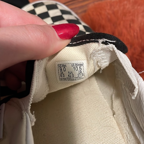 Vans Checkerboard Slip on Shoes - Picture 5 of 5